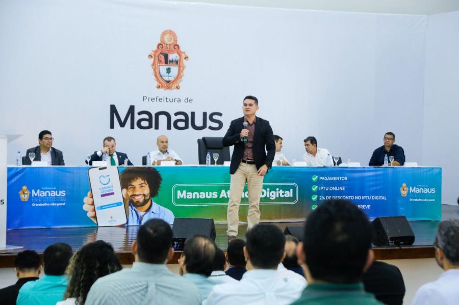 David Almeida participa da 1ª Convenção de Metas e projeta Manaus como cidade global