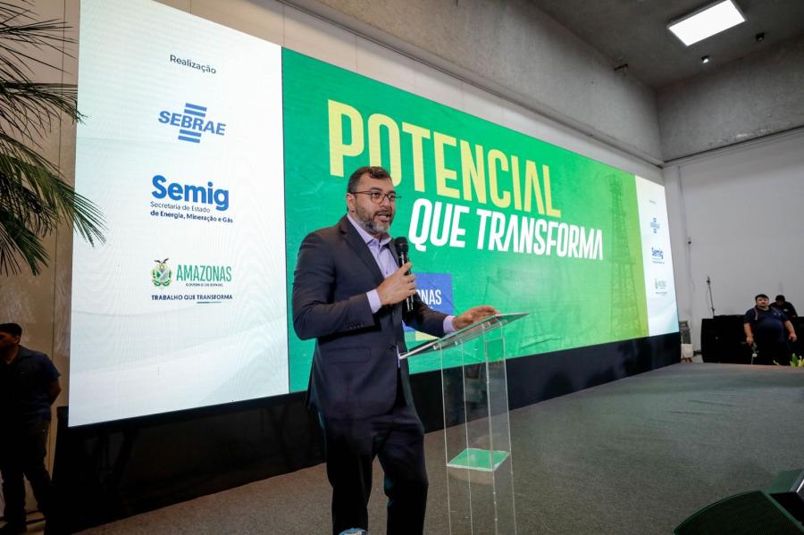 Wilson Lima destaca expansão do gás natural, petróleo e energia solar na economia do Amazonas