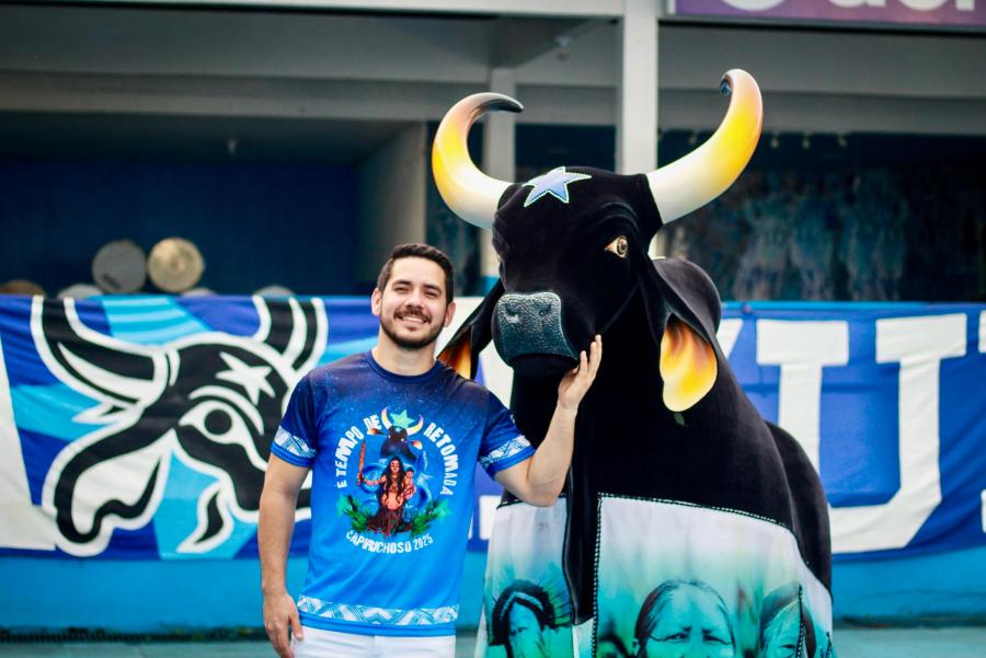 É OFICIAL: Caetano Medeiros é o novo Amo do Boi Caprichoso É OFICIAL: Caetano Medeiros é o novo Amo do Boi Caprichoso