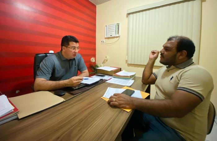 Fábio Cardoso faz reunião com Conselho Regional de Serviço Social - Núcleo do Baixo Amazonas