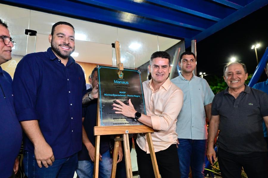 David Almeida inaugura Núcleo da Guarda Municipal e reforça segurança em Manaus David Almeida inaugura Núcleo da Guarda Municipal e reforça segurança em Manaus