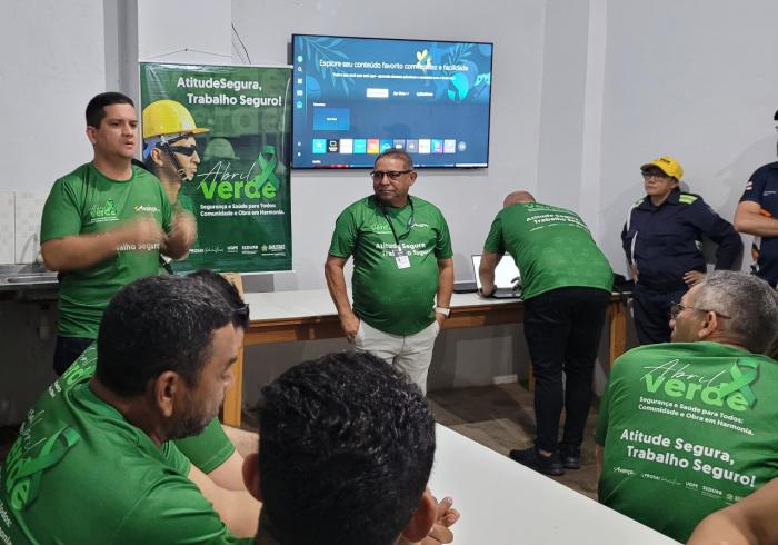 Governo leva orientações de segurança para trabalhadores do Prosai Parintins Governo leva orientações de segurança para trabalhadores do Prosai Parintins