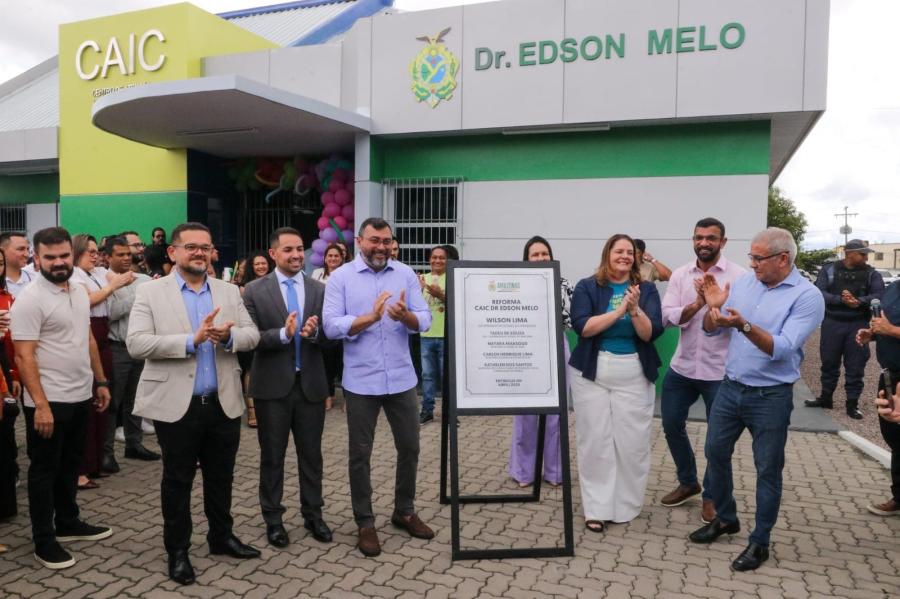 Wilson Lima reinaugura Caic Edson Melo com reforma completa e aumento de 261% no atendimento Wilson Lima reinaugura Caic Edson Melo com reforma completa e aumento de 261% no atendimento