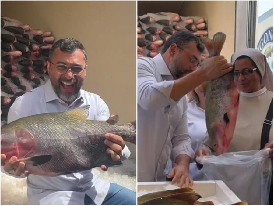VÍDEO: Wilson Lima anuncia distribuição de pescado na Semana Santa para 100 mil pessoas no Amazonas VÍDEO: Wilson Lima anuncia distribuição de pescado na Semana Santa para 100 mil pessoas no Amazonas