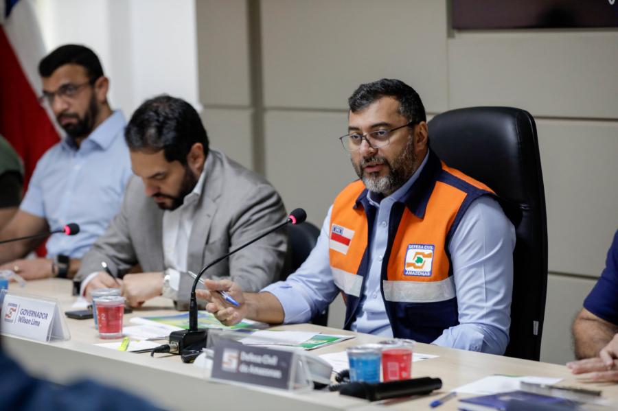 Operação Cheia 2025: Wilson Lima anuncia ajuda humanitária para calha do rio Madeira