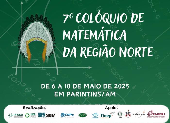 Parintins sedia 7º Colóquio de Matemática da Região Norte com presença de nomes de destaque Parintins sedia 7º Colóquio de Matemática da Região Norte com presença de nomes de destaque