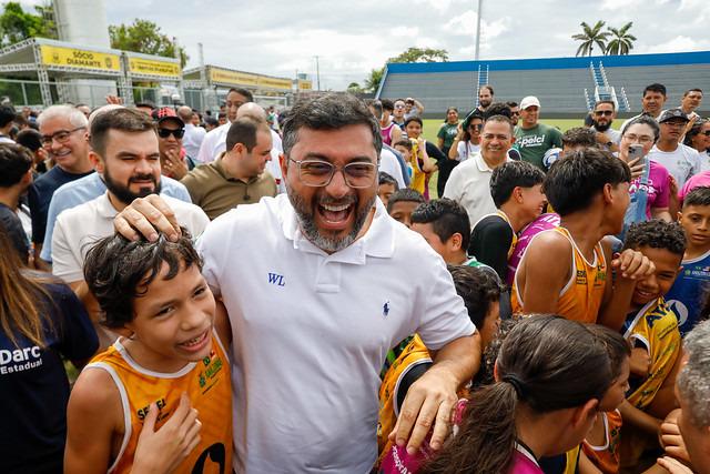 Wilson Lima entrega Estádio Carlos Zamith revitalizado com nova iluminação e melhorias na estrutura Wilson Lima entrega Estádio Carlos Zamith revitalizado com nova iluminação e melhorias na estrutura