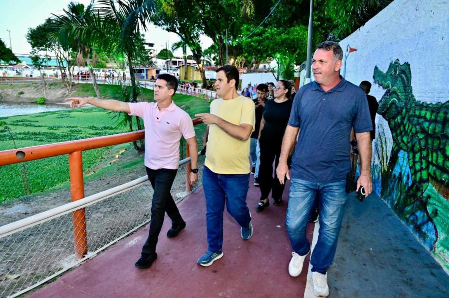 David Almeida confirma entrega da praça molhada da Compensa nesta quarta (18)