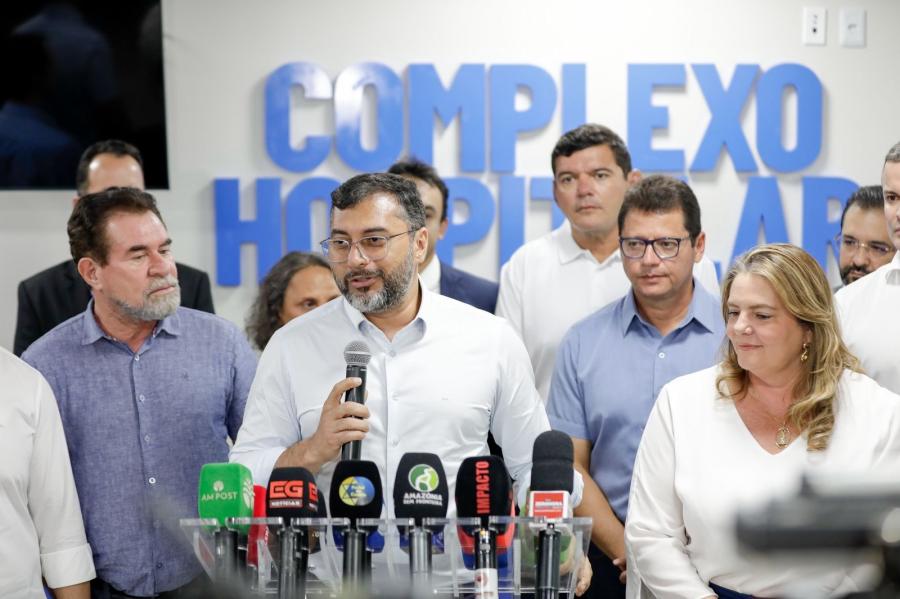 Wilson Lima inaugura Pronto Atendimento e Ressonância 24h na Zona Sul
