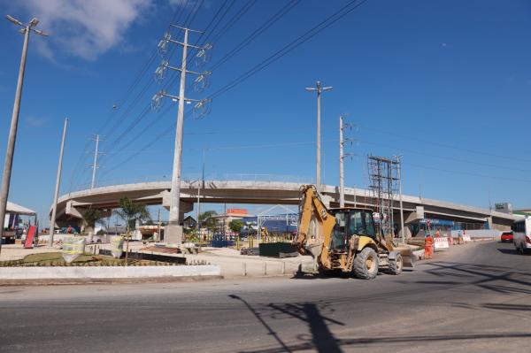 Obra do complexo Rei Pelé avança e transforma mobilidade em Manaus