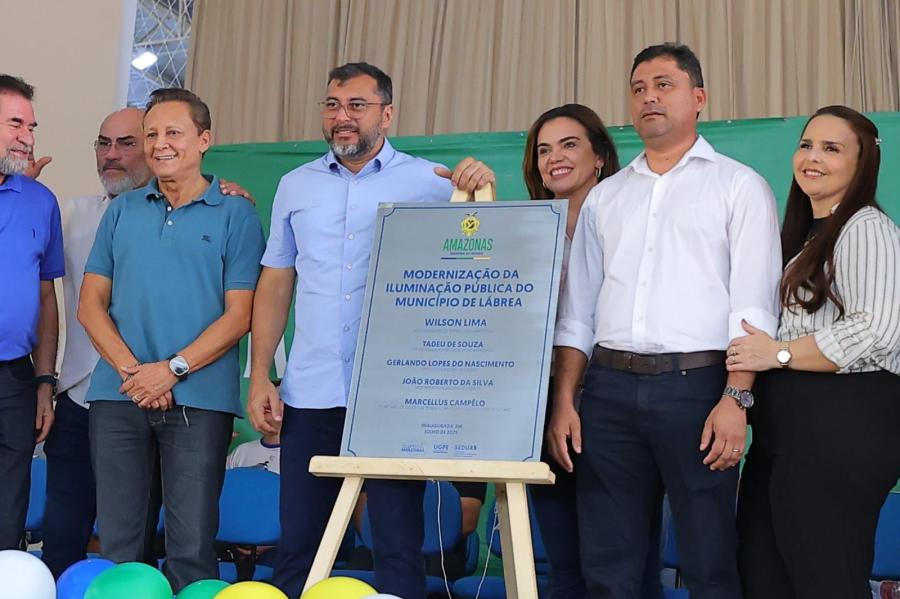 Wilson Lima inaugura PAC em Lábrea e reforça cidadania no interior do Amazonas