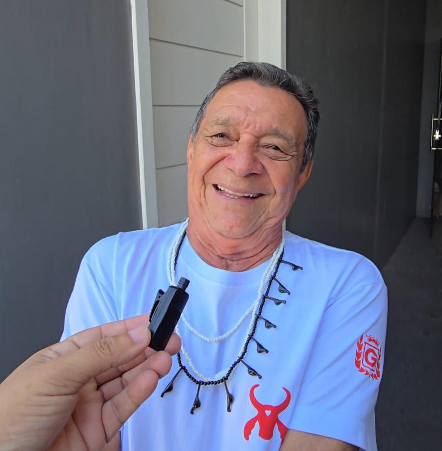 VÍDEO: Fred Góes convida galera para Matança do Garantido e provoca Caprichoso 'Peia no Contrário' VÍDEO: Fred Góes convida galera para Matança do Garantido e provoca Caprichoso 'Peia no Contrário'