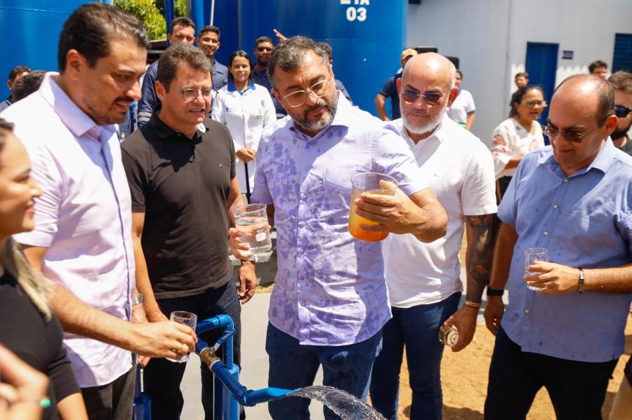 Wilson Lima inaugura nova agência da Cosama em Autazes