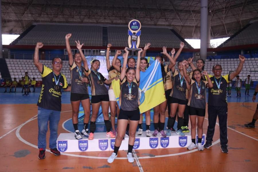 Handebol de Parintins é campeão e representará o Amazonas nos Jogos Escolares