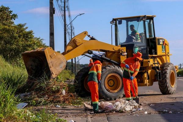 Prefeitura de Manaus reforça combate a lixeiras irregulares em vias públicas
