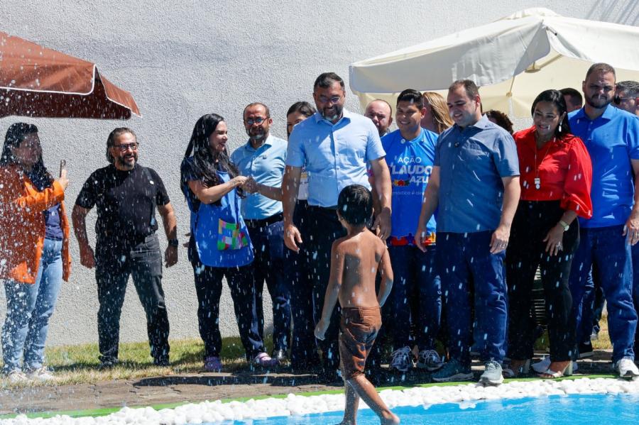 Wilson Lima inaugura primeiro Caic TEA para crianças com autismo