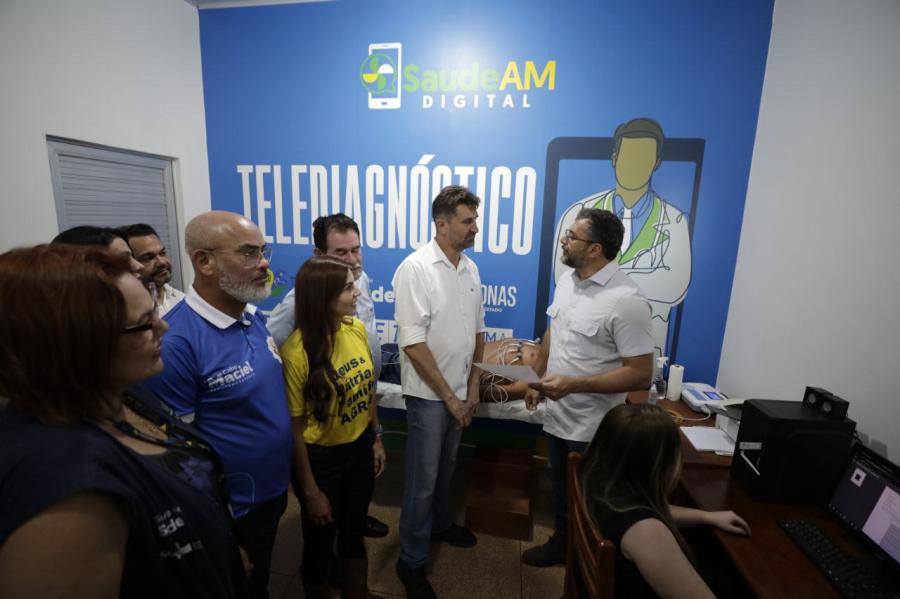 Wilson Lima leva Telessaúde a Apuí e fortalece serviços especializados no interior do AM