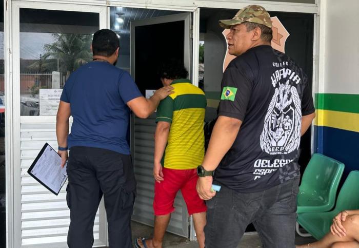 VÍDEO: Polícia Civil de Parintins prende homem acusado de agredir e ameaçar a própria irmã