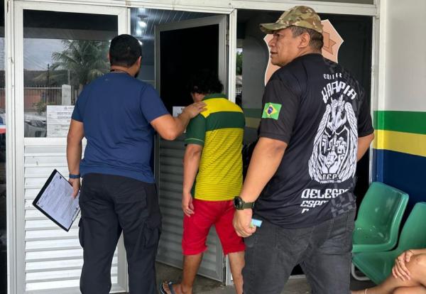VÍDEO: Polícia Civil de Parintins prende homem acusado de agredir e ameaçar a própria irmã