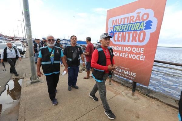 Prefeitura de Manaus reforça fiscalização e ações educativas no ‘Mutirão no Bairro’