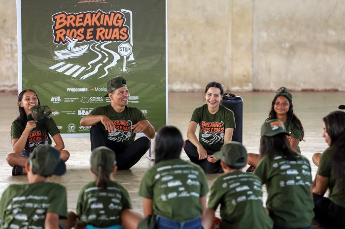 Breaking Rios e Ruas leva hip hop e consciência ambiental ao Bom Socorro do Zé Açú Breaking Rios e Ruas leva hip hop e consciência ambiental ao Bom Socorro do Zé Açú