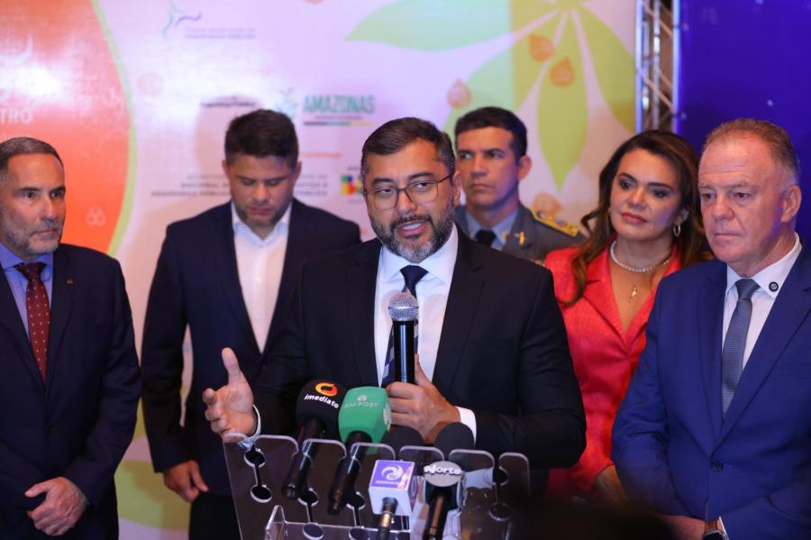 Wilson Lima destaca avanços no combate ao crime na abertura do 19º Fórum de Segurança Pública