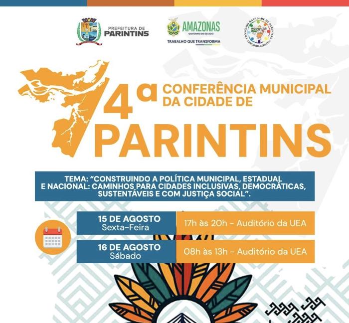 Mateus Assayag apoia realização da 4ª Conferência Municipal da Cidade de Parintins Mateus Assayag apoia realização da 4ª Conferência Municipal da Cidade de Parintins