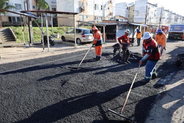 Prefeitura de Manaus leva pavimentação ao Viver Melhor II
