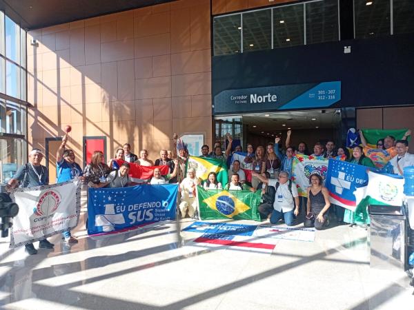Parintins marca presença na 5ª Conferência Nacional de Saúde do Trabalhador, em Brasília