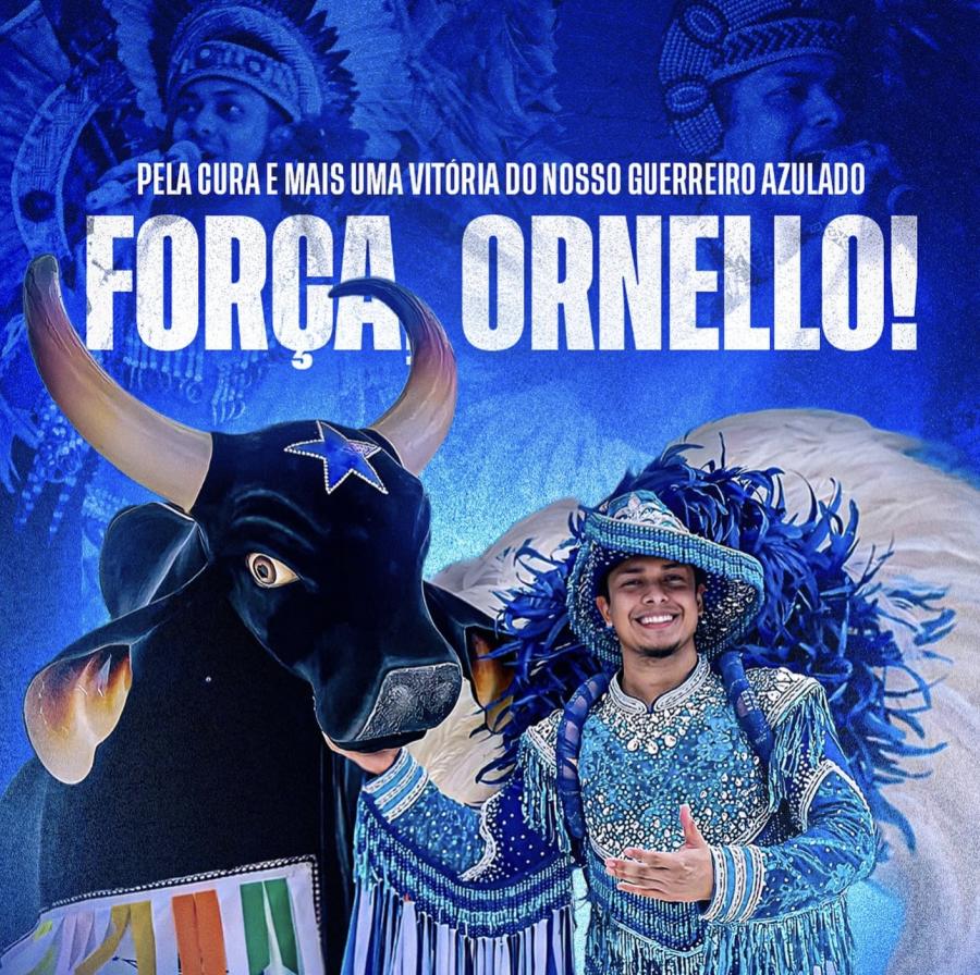 Caprichoso presta solidariedade a Ornello Reis após diagnóstico de câncer no cérebro Caprichoso presta solidariedade a Ornello Reis após diagnóstico de câncer no cérebro