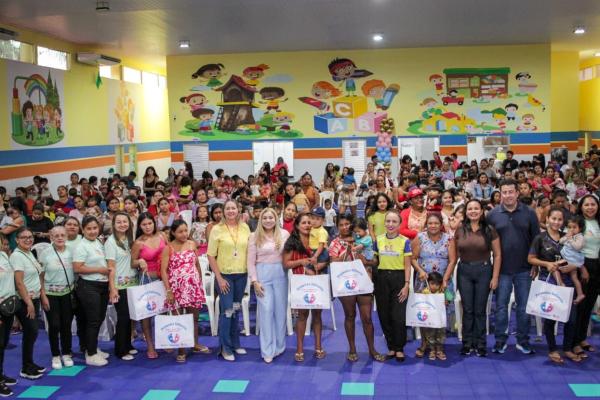 Semana do Bebê é encerrada com entrega de kits do Programa Criança Feliz