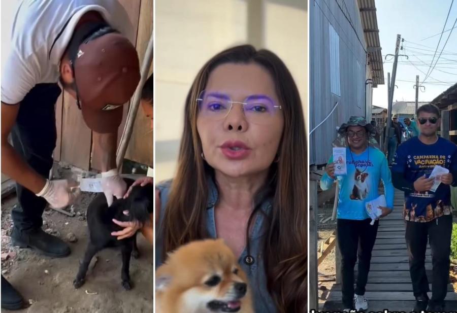 Prefeita de Nhamundá dá exemplo de respeito aos animais no interior do Amazonas Prefeita de Nhamundá dá exemplo de respeito aos animais no interior do Amazonas