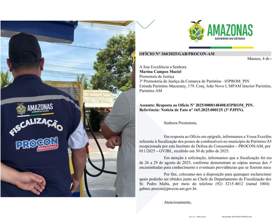 PROCON envia 13 autos de infração ao MP-AM após constatar irregularidades em postos de Parintins