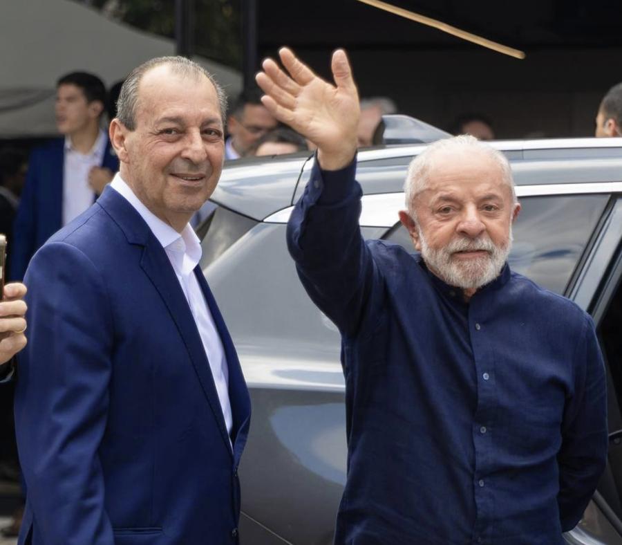 Omar Aziz reitera atuação de Lula no Amazonas com inauguração do Centro Policial Internacional Omar Aziz reitera atuação de Lula no Amazonas com inauguração do Centro Policial Internacional