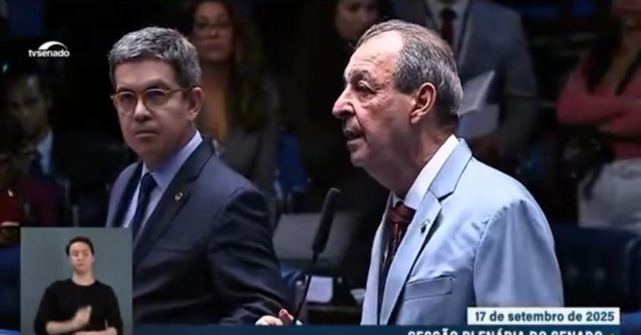 Omar Aziz critica PEC da Blindagem e pede ampla discussão na CCJ do Senado