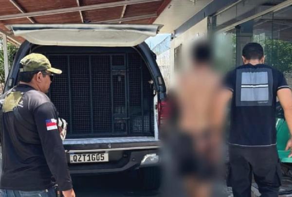 Homem é preso por suspeita de agredir e matar cachorro em Nhamundá