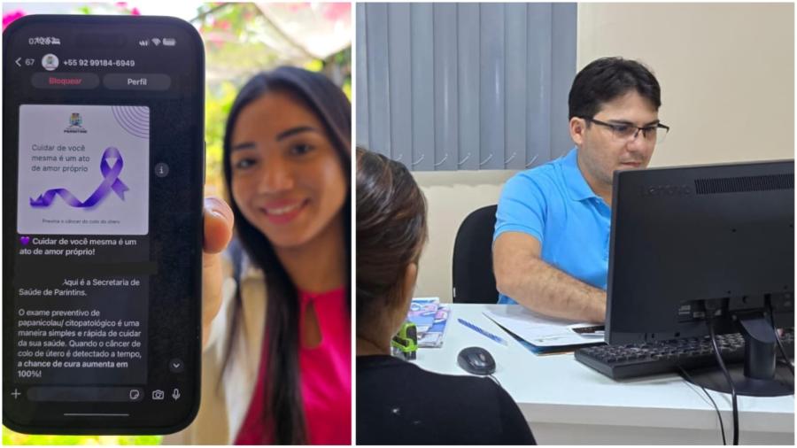 Com alerta digital, Parintins amplia o cuidado e a prevenção à saúde da mulher