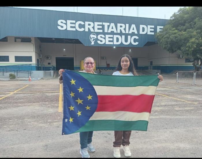Professora e aluna de Parintins participam de conferência ambiental em Brasília