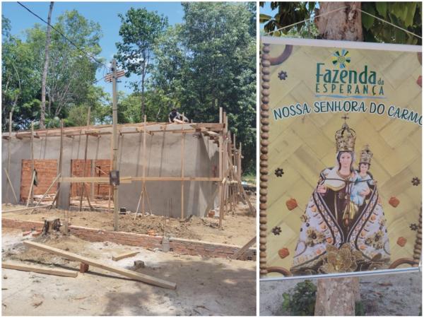 Obras da Fazenda da Esperança avançam em Vila Amazônia