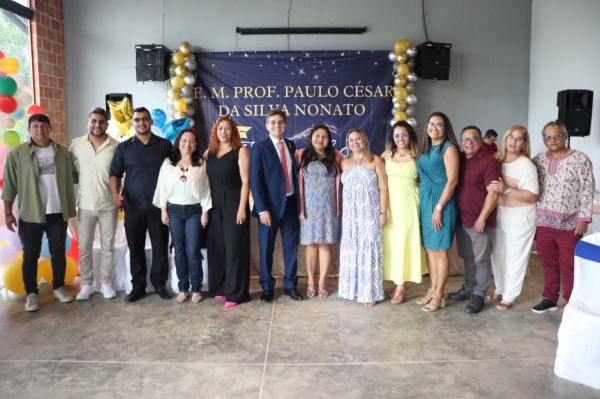 Jander Lobato marca presença na formatura de alunos da zona rural de Manaus