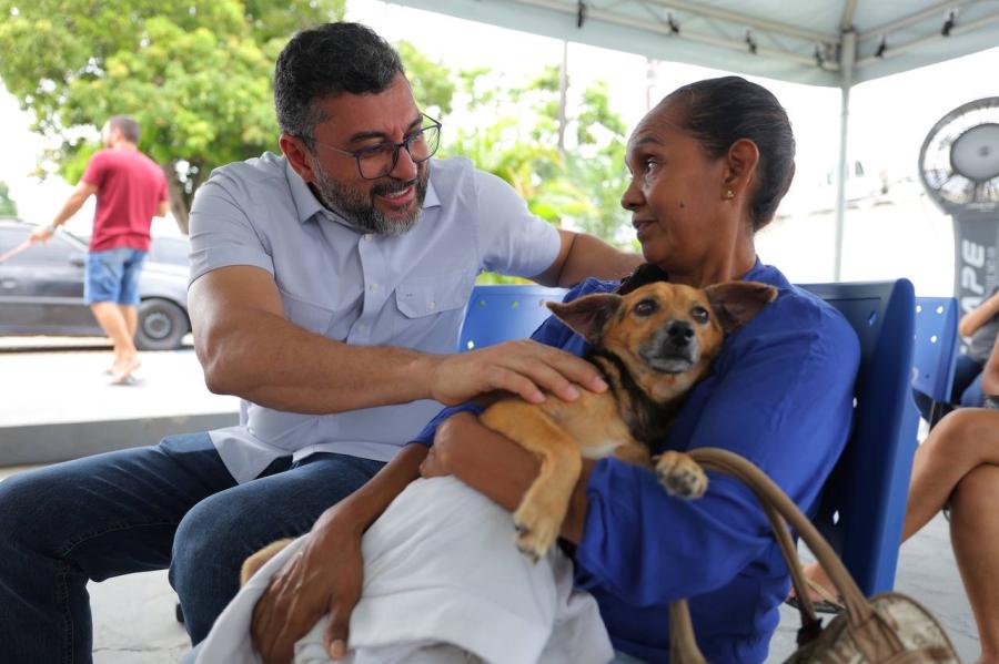 Wilson Lima destaca 3 mil atendimentos na primeira semana do Hospital Público Veterinário do Amazonas