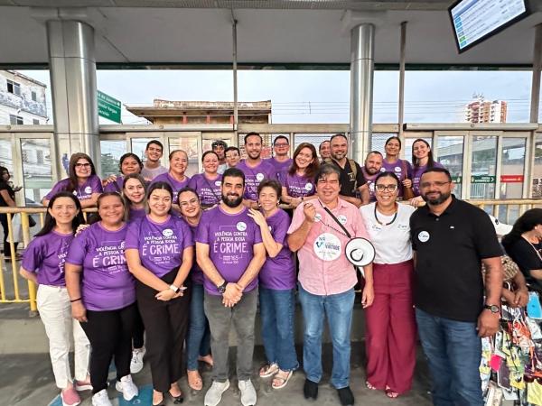Ação da Prefeitura de Manaus reforça direitos e respeito à pessoa idosa no Terminal 1