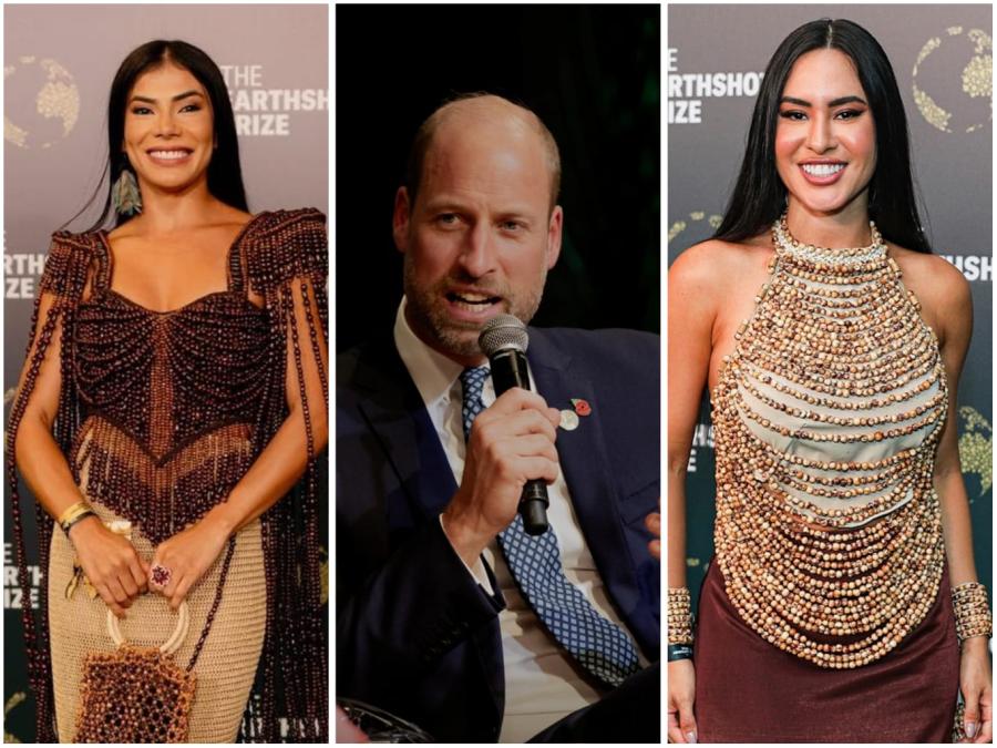 Cunhãs de Parintins participam de evento com príncipe William no Rio de Janeiro
