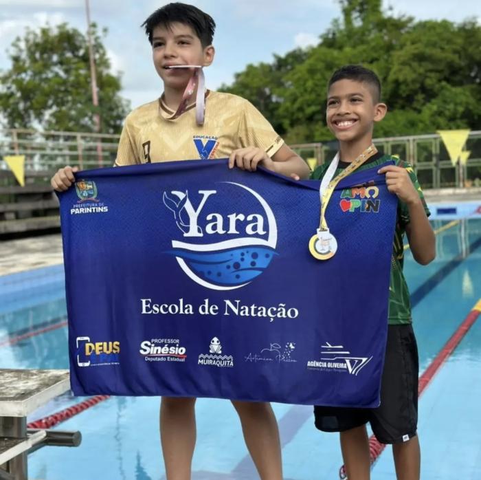 Com recorde de participantes, natação se destaca nos 40º Jogos Escolares de Parintins