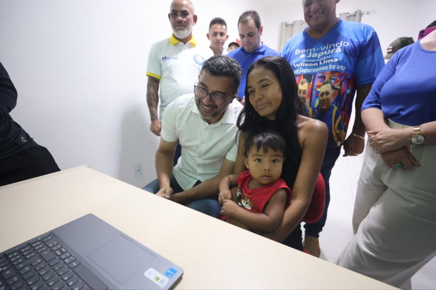 Wilson Lima entrega novas estruturas da Telessaúde em Japurá e Alvarães