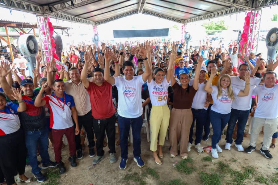 Mayra Dias celebra 50ª ‘Ação em Dias’ em Parintins com mais de 1.200 atendimentos