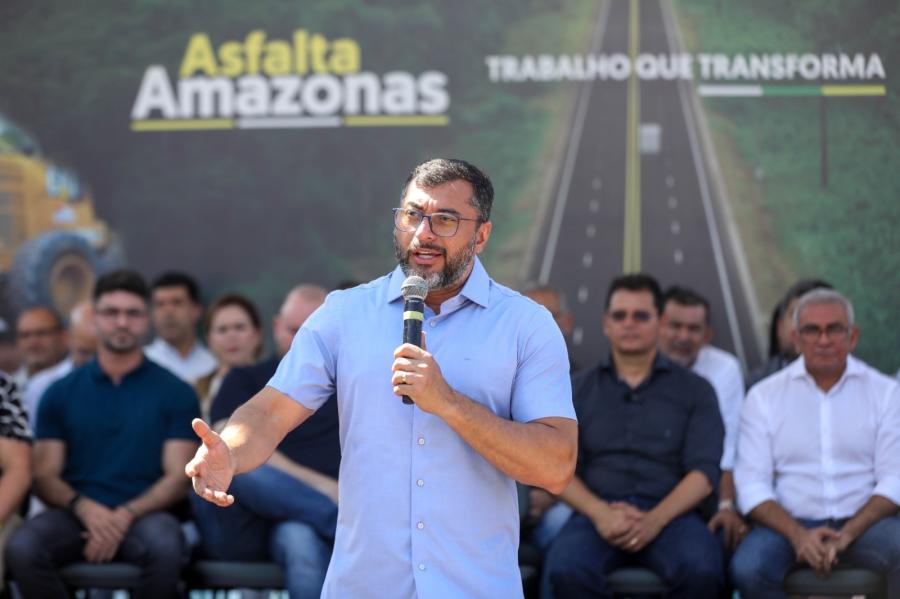 Governo do Amazonas avança com obras do Asfalta Amazonas e recupera sistema viário em 17 municípios