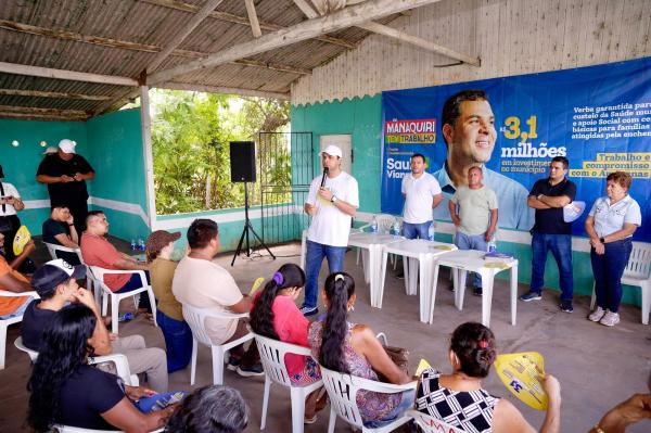 Saullo Vianna anuncia mais de R$ 3 milhões em investimentos