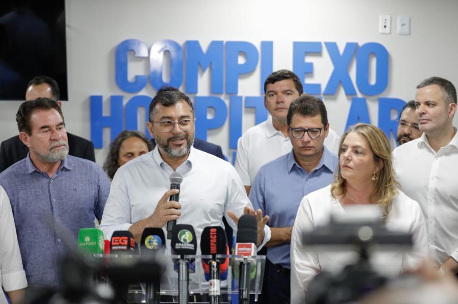 Wilson Lima ressalta avanços na saúde do Amazonas com tecnologia, novos leitos e atendimento digital