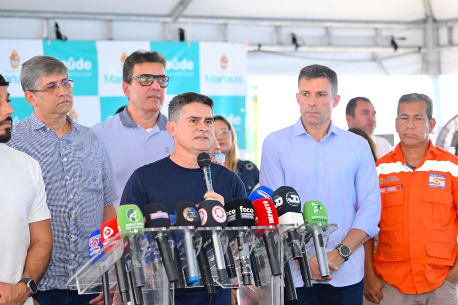 David Almeida inicia 2026 com entrega de USF porte 4 e anuncia novas inaugurações em Manaus